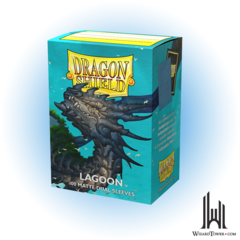 Dragon Shield Box of 100 in Matte Dual Lagoon